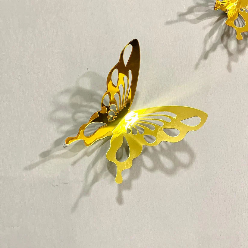DIY 3D New Acrylic Mirror Butterflies